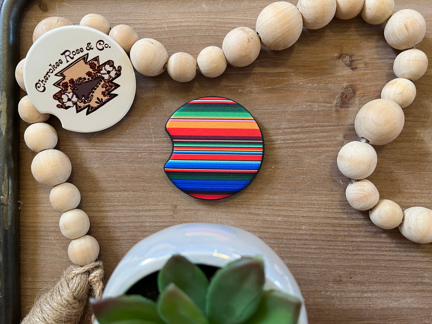 Serape Dreams Car Coasters