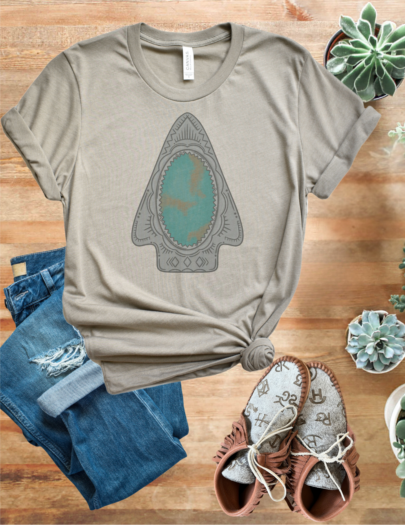 Arrowhead Concho Tee