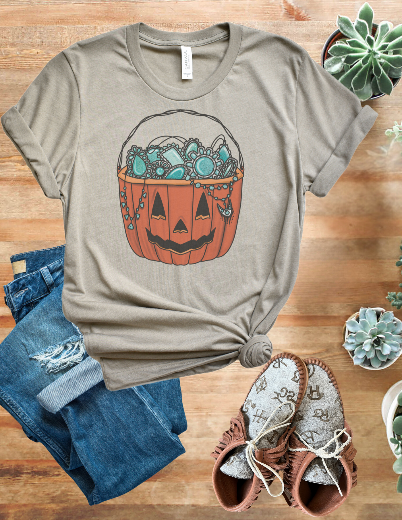 Turq or Treat Tee