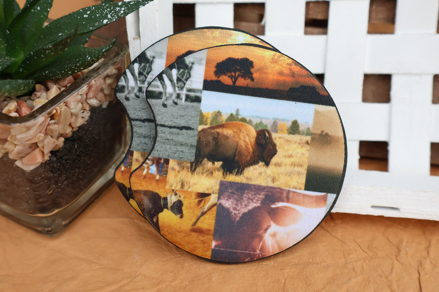 Oklahoma Days Car Coasters