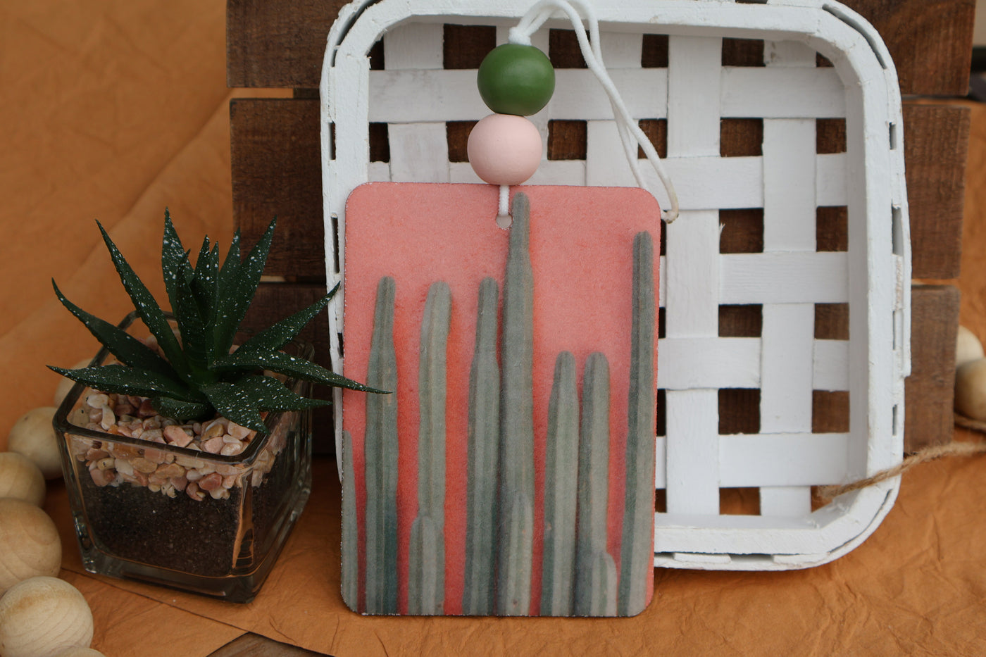 Bubblegum Cacti Felt Freshie